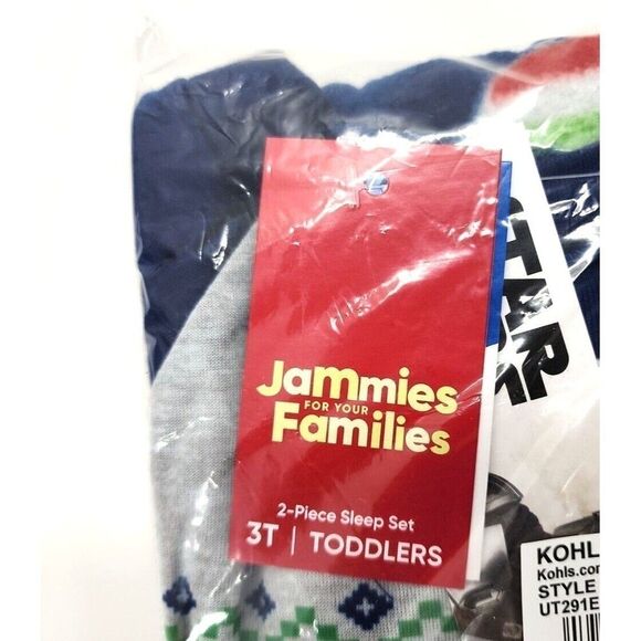 Toddler Boy PJ's Jammies Star Wars® Mandalorian Grogu Aka Baby Yoda Pajamas - 3T - Picture 6 of 7